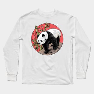 China Panda Long Sleeve T-Shirt